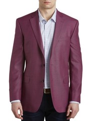 Jvtexturedsolidwoolsportcoat