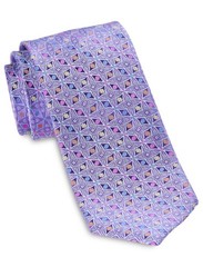Rtbestofclassrepeatinggeomedallionsilktie