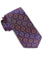Rtbestofclassmulticolormedallionsilktie