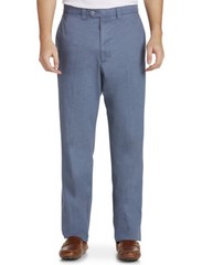 Bshsimontexturedflatfrontpants
